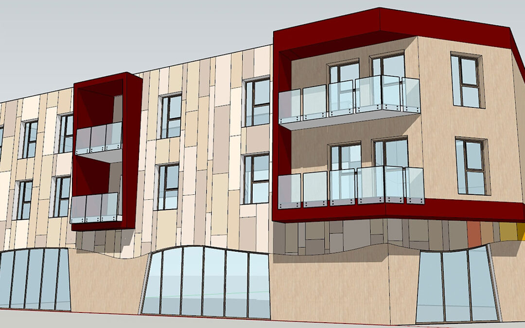 Proyecto de edificio de 6 viviendas en Movera (Zaragoza)