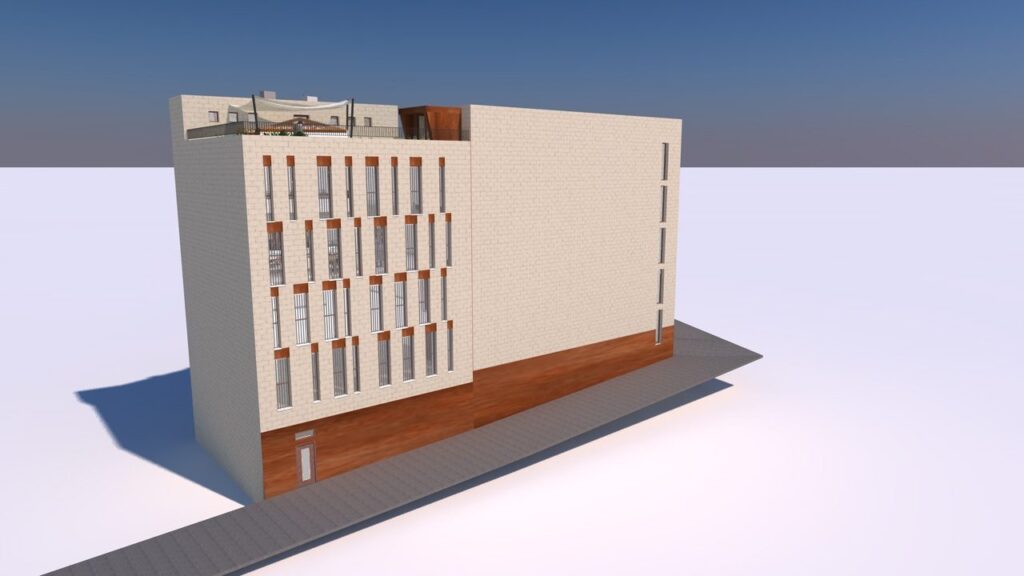Edificio cultural-biblioteca en Caspe (Zaragoza)